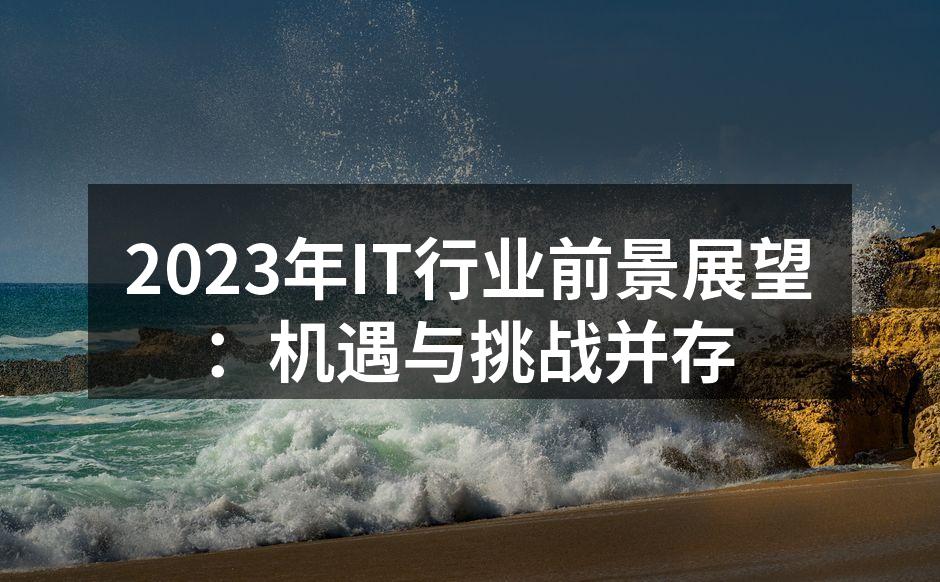 2023年IT行业前景展望：机遇与挑战并